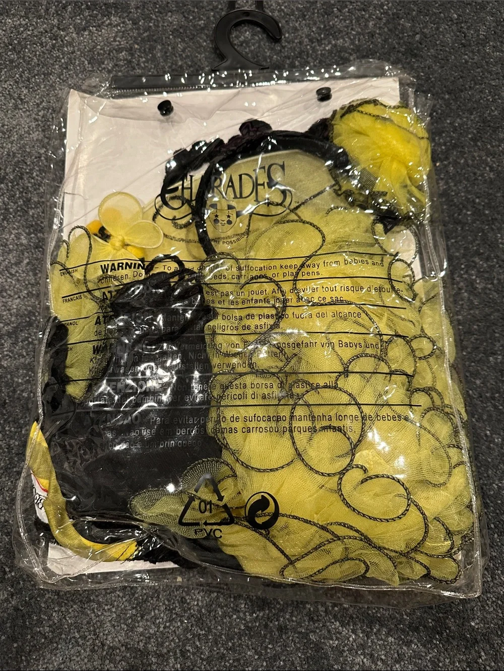 Sweet Bee Toddler Costume - Yellow & Black